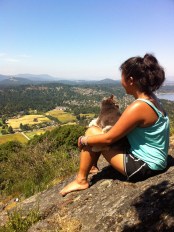 The view from the top of Mount Doug (Victoria, British Columbia)